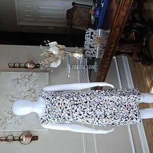 Women's Ronni Nicole Multi Sheath Sleeveless Dress. Size 10